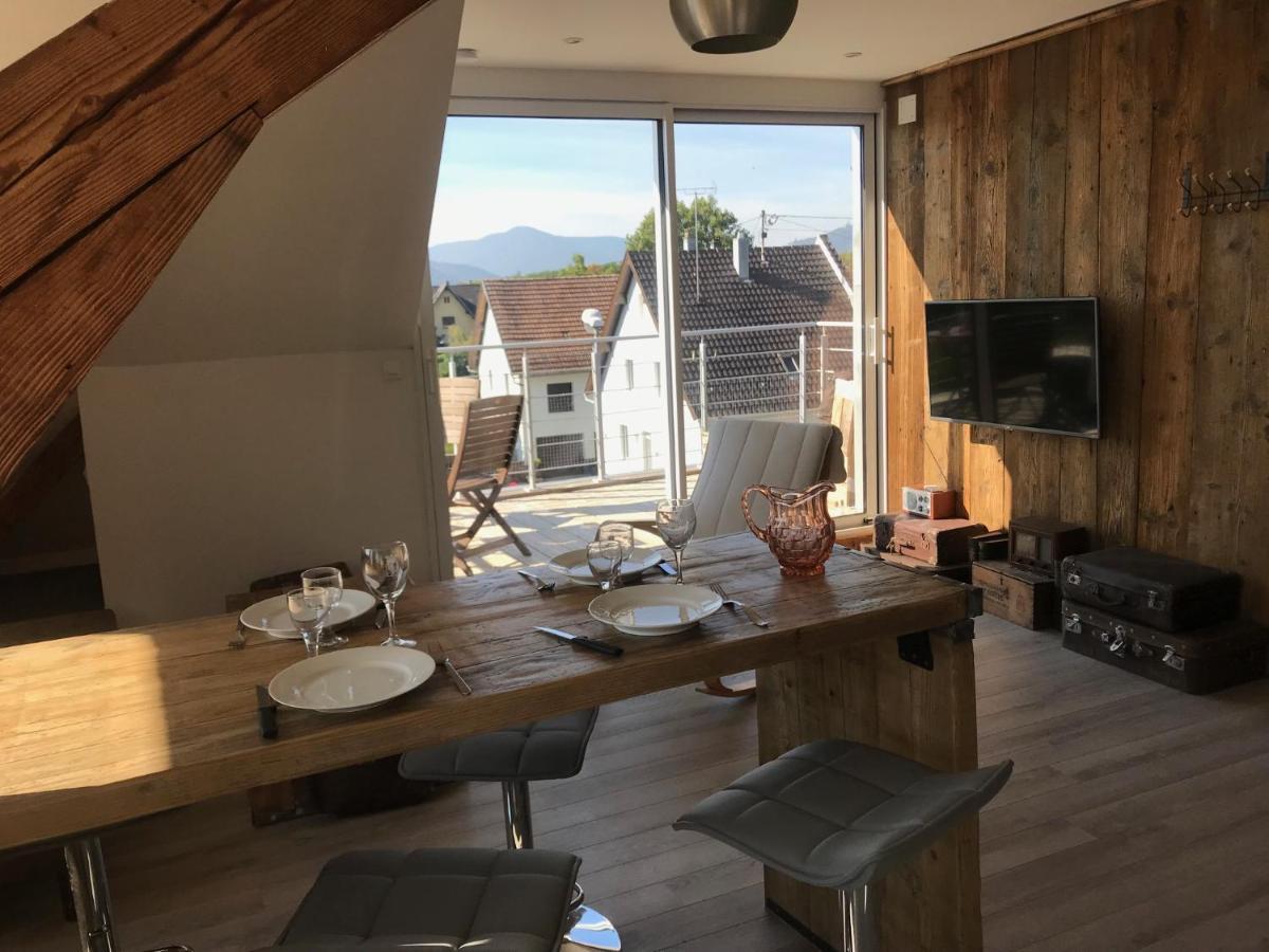 Appartement Chaleureux Et Lumineux Avec Vue ! Au Centre Alsace Sélestat Exteriér fotografie